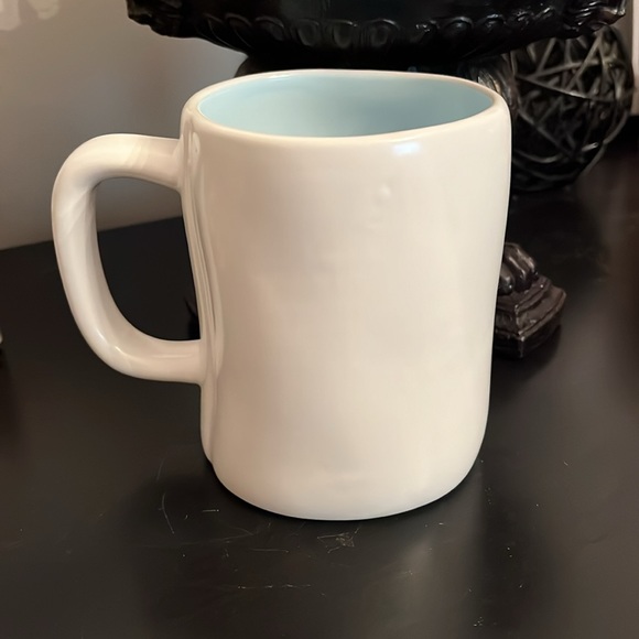 NEW Rae Dunn EGG HUNTING Large White/Blue Mug - Picture 3 of 6